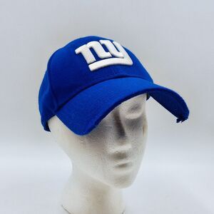 New Era Mens Hat Blue Strapback NFL New York Giants 9Forty Football Cap